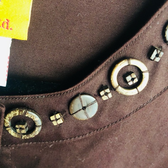 Jacket Brown Size 12 Ruby Rd - Picture 4 of 4